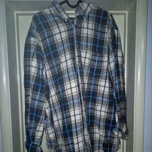 Faded Glory Plad Shirt XL